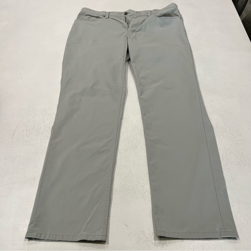 Men's Gray Southern Tide Dress Pants 36x32
